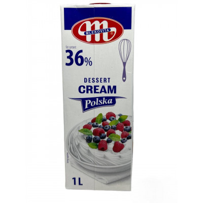 Вершки 36% Млековіта Mlekovita 1L 