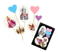 Набір кондитерських цукрових прикрас “Принцеса Аврора ТОП”