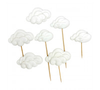 Набір кондитерських цукрових прикрас “Хмаринки 2Д”