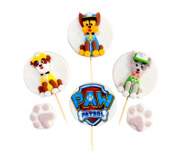 Набір кондитерських цукрових прикрас “Цуценята 2D