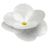 Вафельний декор “Камелія біла” 1/шт