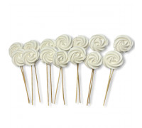 Безе на палочці преміум біле