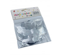 Конфетті срібне