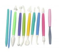 Набір інструментів для ліплення та моделювання 10шт.