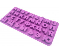 Силіконова форма алфавіт 