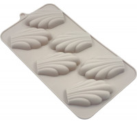Силіконова форма Мадлен 6 шт.