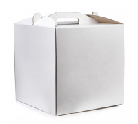 Коробка для торта з мікрогофри 300*300*250мм.