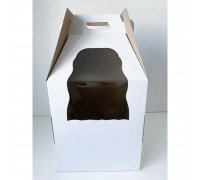 Коробка для ярусних тортів з вікном, 360*360*580мм