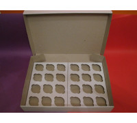Коробка из микрогофры на 24 капкейка
