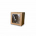 Коробка с окном «Крафт» для бенто-тортов, кексов, 160*160*90